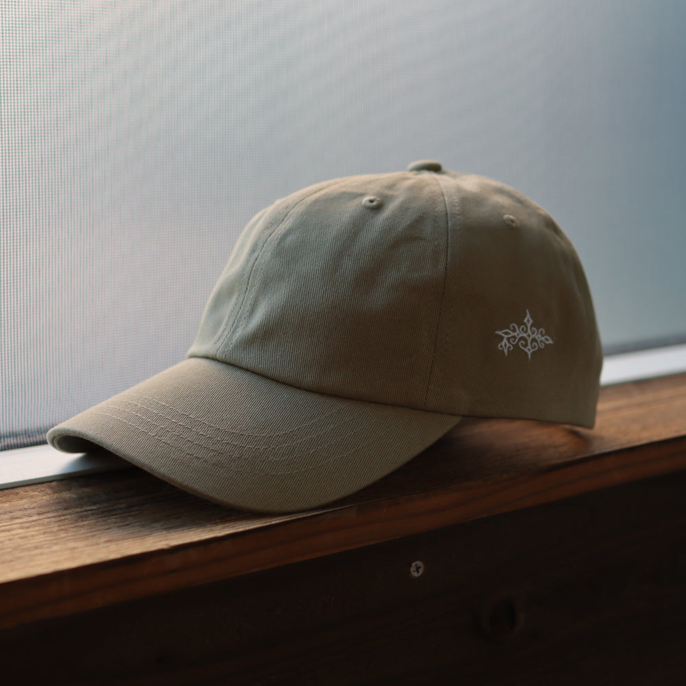 HKDGRP Brand Logo_ベースボールキャップ_Khaki