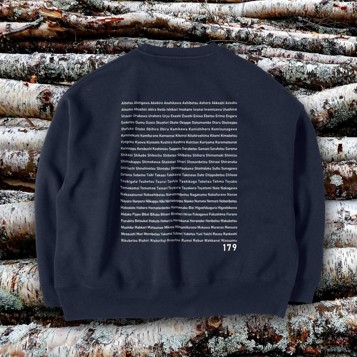 Unisex Hokkaido 179 フリース クルー
