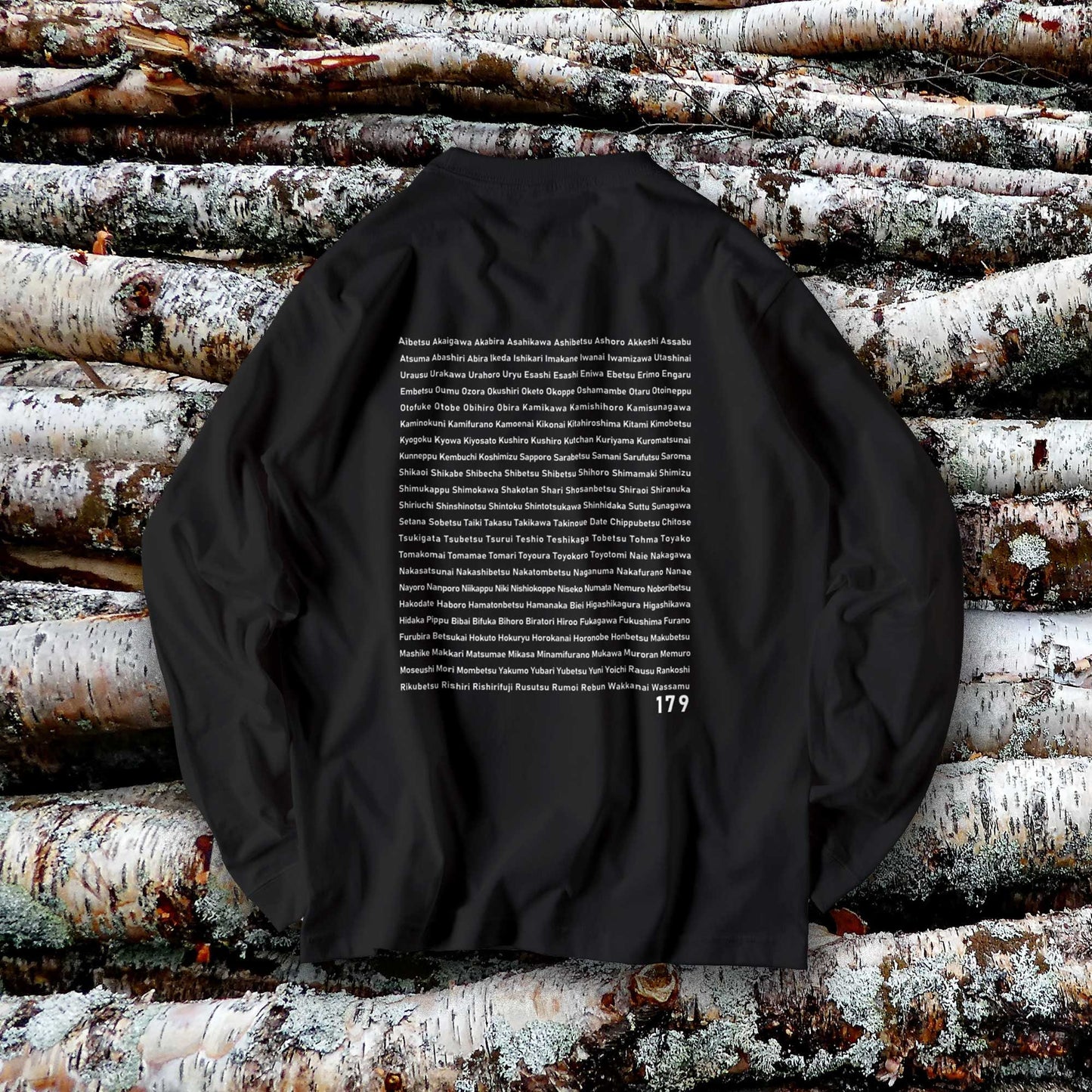 Unisex Hokkaido 179 ロングスリーブ Tシャツ