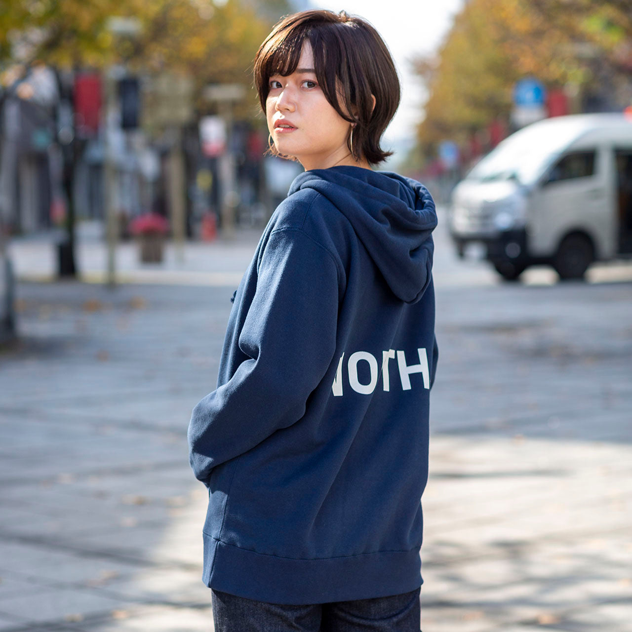 北海道 HOKKAIDO ホッカイドウ ホッカイドウグラフィー HOKKAIDOGRAPHY アパレルUnisex NORTH Full Zip Hoodie