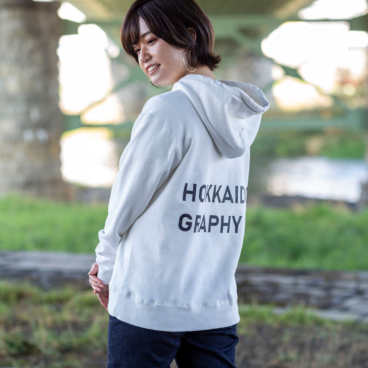 北海道 HOKKAIDO ホッカイドウ ホッカイドウグラフィー HOKKAIDOGRAPHY アパレルUnisex HOKKAIDO GRAPHY Full Zip Hoodie