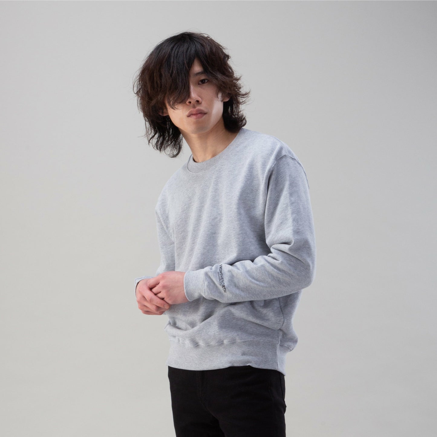 北海道 HOKKAIDO ホッカイドウ ホッカイドウグラフィー HOKKAIDOGRAPHY アパレルUnisex FROM THE NORTH HP Sweat Crew