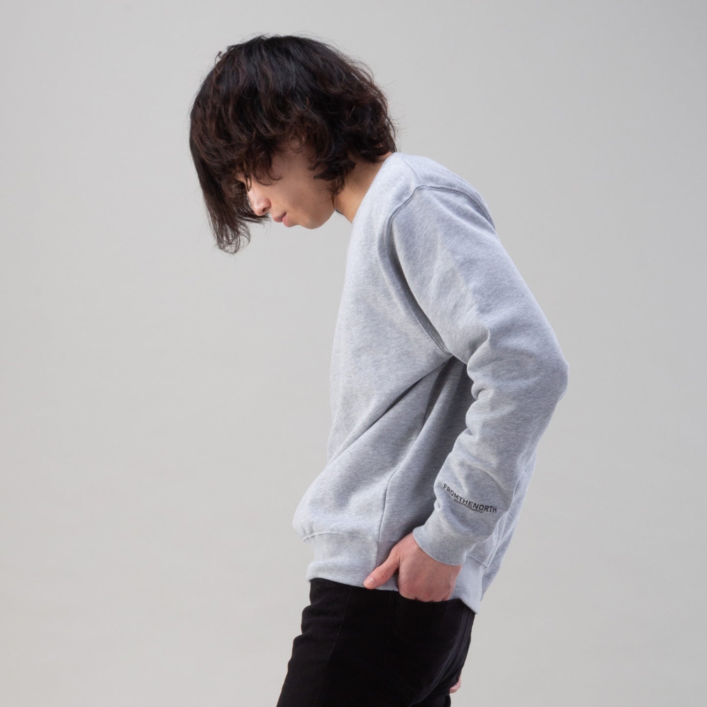北海道 HOKKAIDO ホッカイドウ ホッカイドウグラフィー HOKKAIDOGRAPHY アパレルUnisex FROM THE NORTH HP Sweat Crew