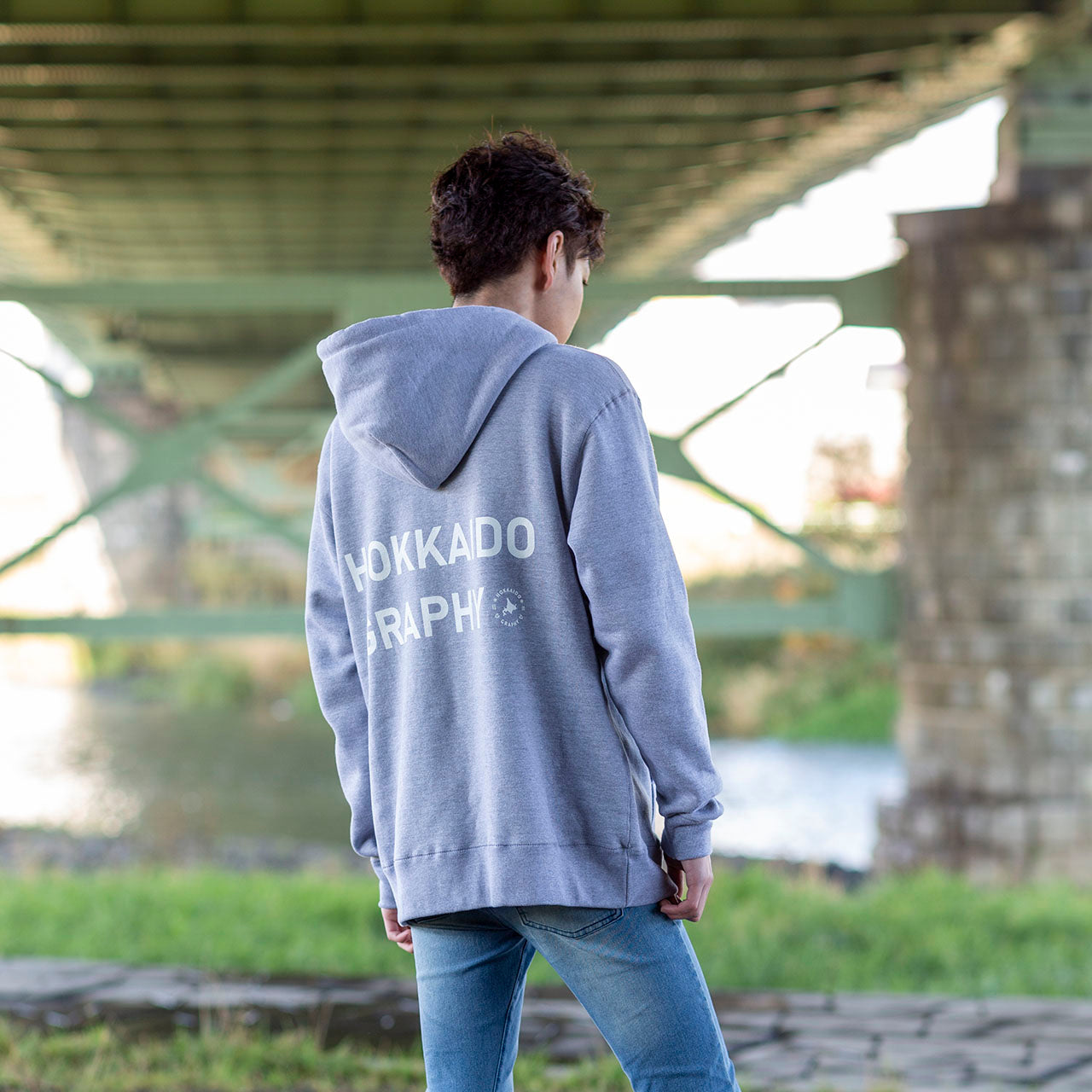 北海道 HOKKAIDO ホッカイドウ ホッカイドウグラフィー HOKKAIDOGRAPHY アパレルUnisex HOKKAIDO GRAPHY Full Zip Hoodie