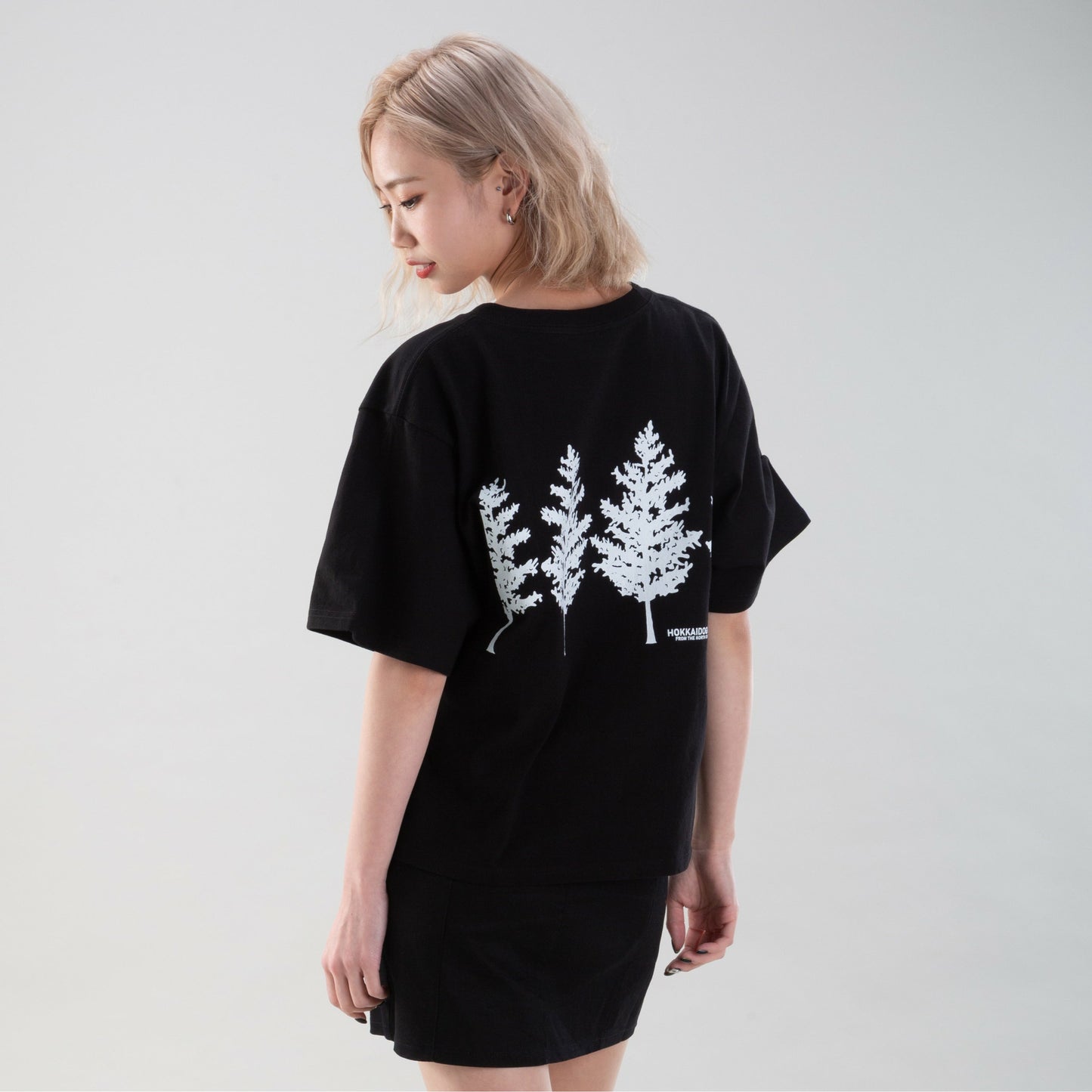 北海道 HOKKAIDO ホッカイドウ ホッカイドウグラフィー HOKKAIDOGRAPHY アパレルWomens TREES Tee