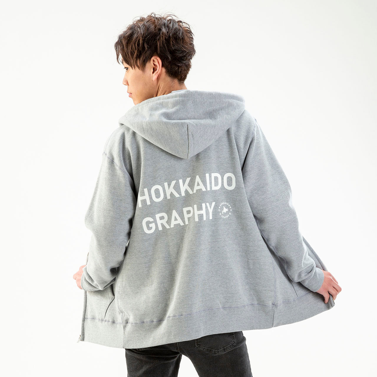 北海道 HOKKAIDO ホッカイドウ ホッカイドウグラフィー HOKKAIDOGRAPHY アパレルUnisex HOKKAIDO GRAPHY Full Zip Hoodie