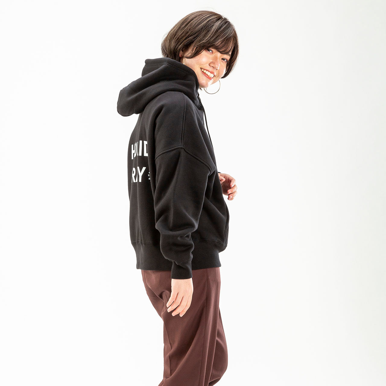 北海道 ホッカイドウグラフィー Unisex "HOKKAIDOGRAPHY" フリース パーカー HOODIE