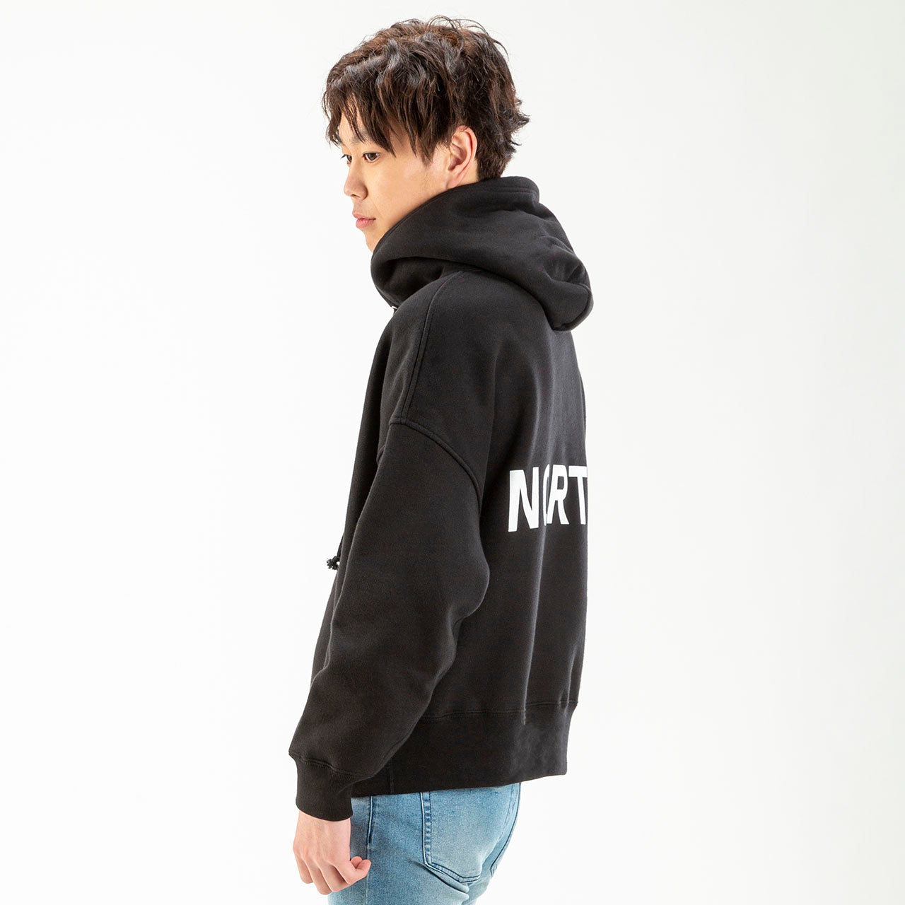 北海道 hokkaido ホッカイドウ Unisex "NORTH" フリース パーカー