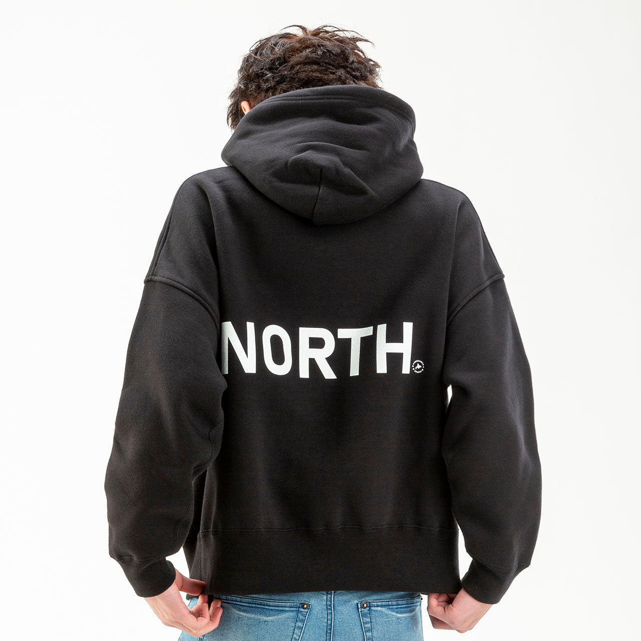 北海道 hokkaido ホッカイドウ Unisex "NORTH" フリース パーカー