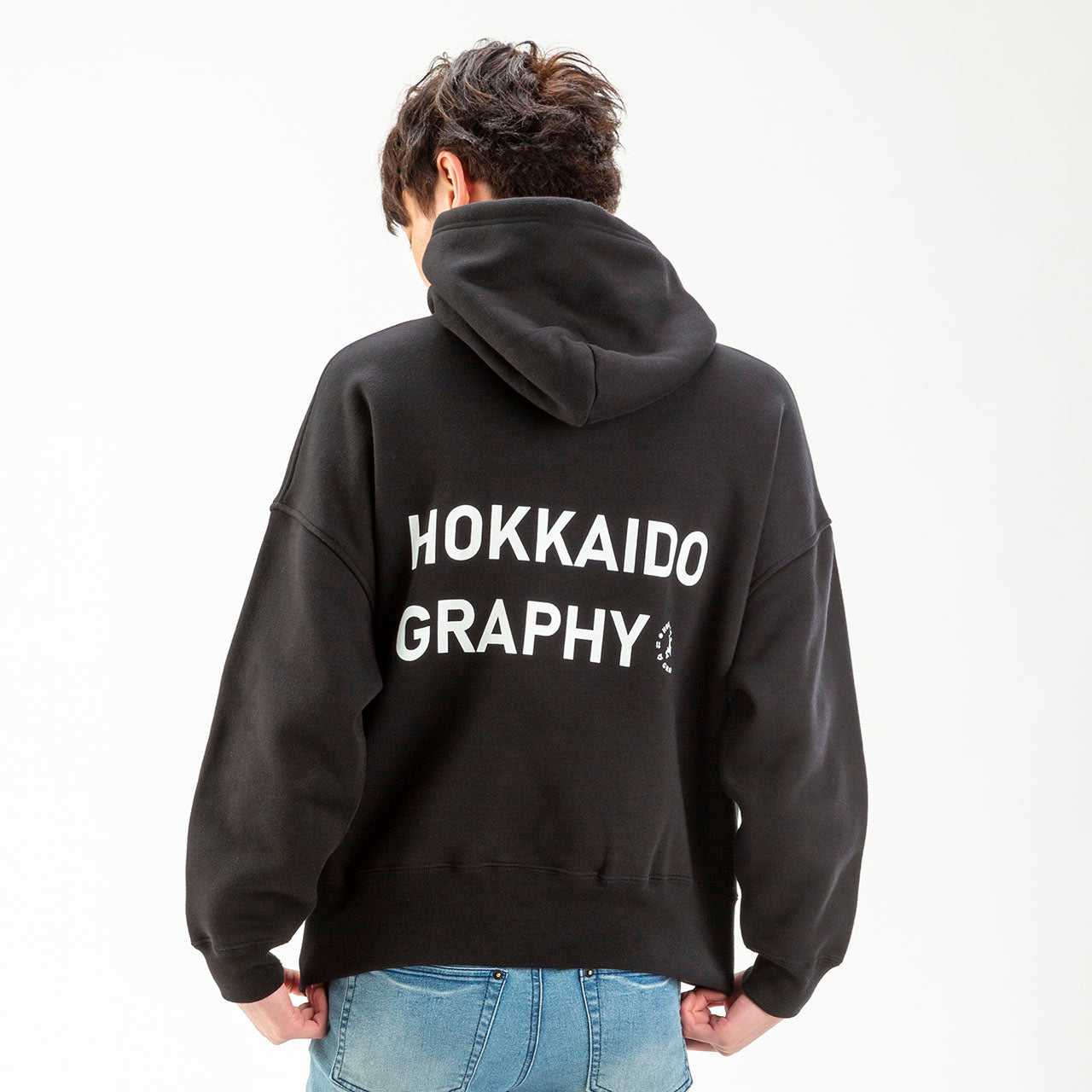 北海道 ホッカイドウグラフィー Unisex "HOKKAIDOGRAPHY" フリース パーカー HOODIE
