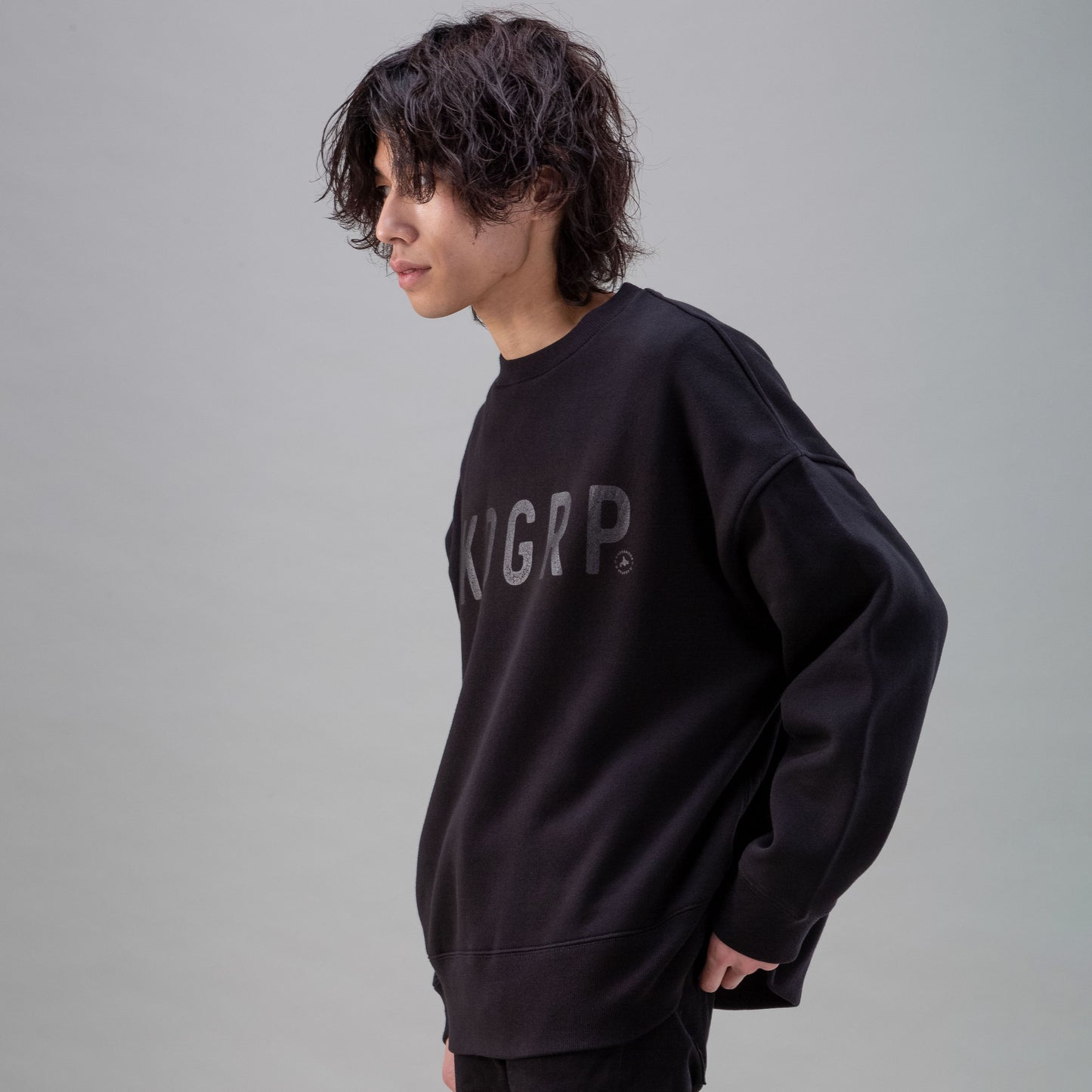 北海道 ホッカイドウグラフィー HOKKAIDOGRAOHY Unisex "HKDGRP" フリース クルー
