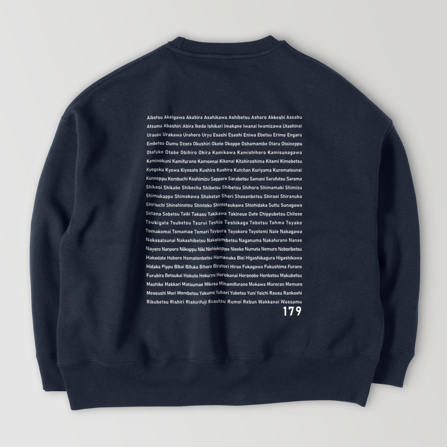 Unisex Hokkaido 179 フリース クルー