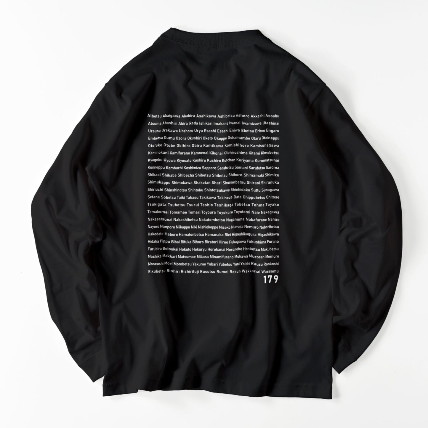 Unisex Hokkaido 179 ロングスリーブ Tシャツ