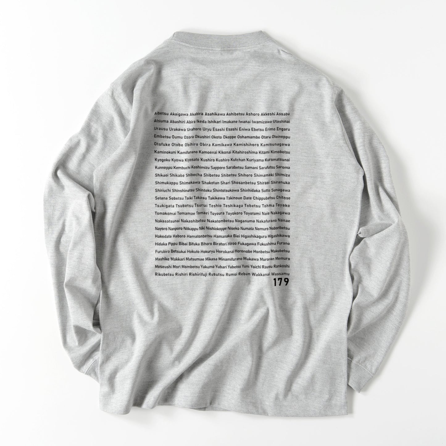 Unisex Hokkaido 179 ロングスリーブ Tシャツ