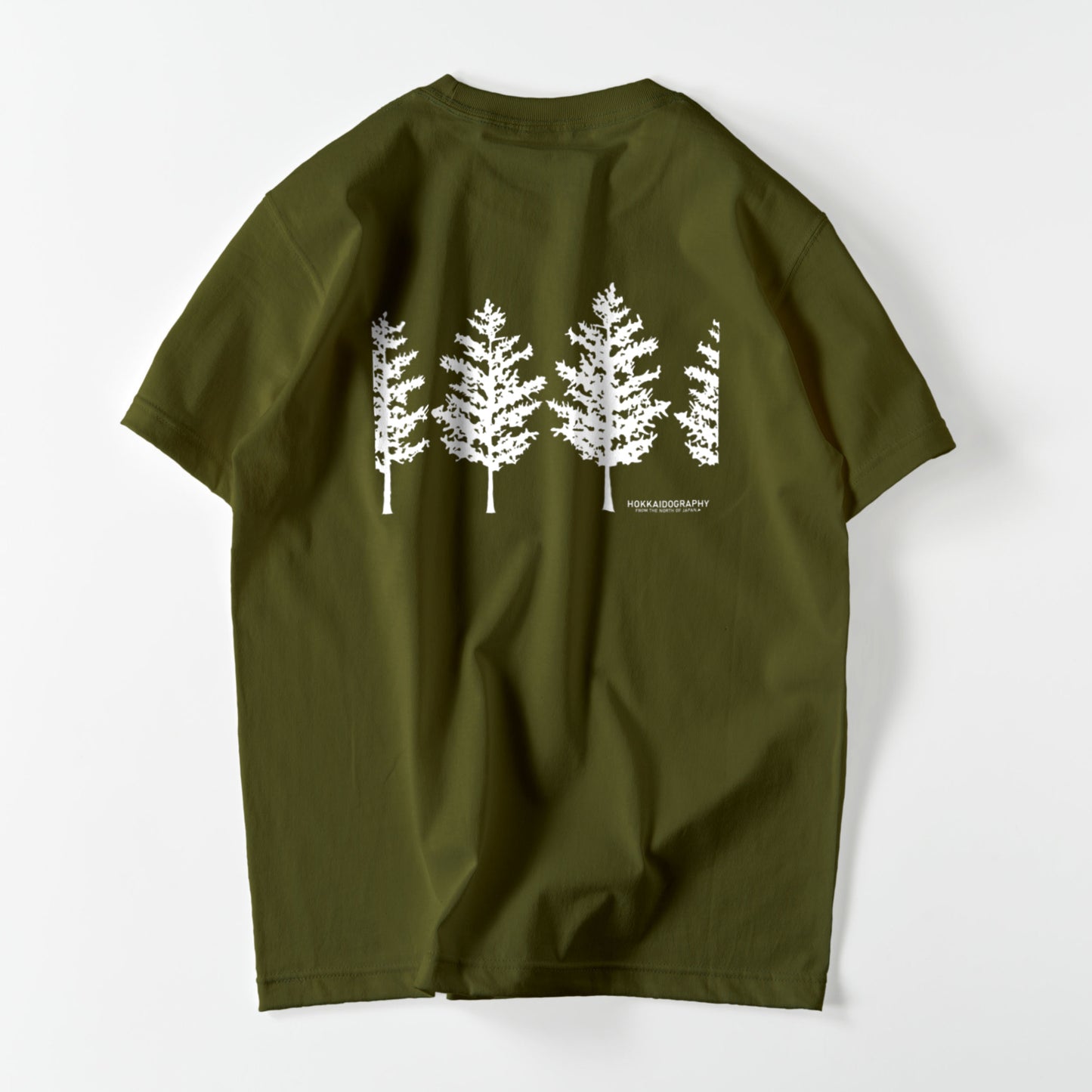 北海道 HOKKAIDO ホッカイドウ ホッカイドウグラフィー HOKKAIDOGRAPHY アパレルUnisex TREES Tee