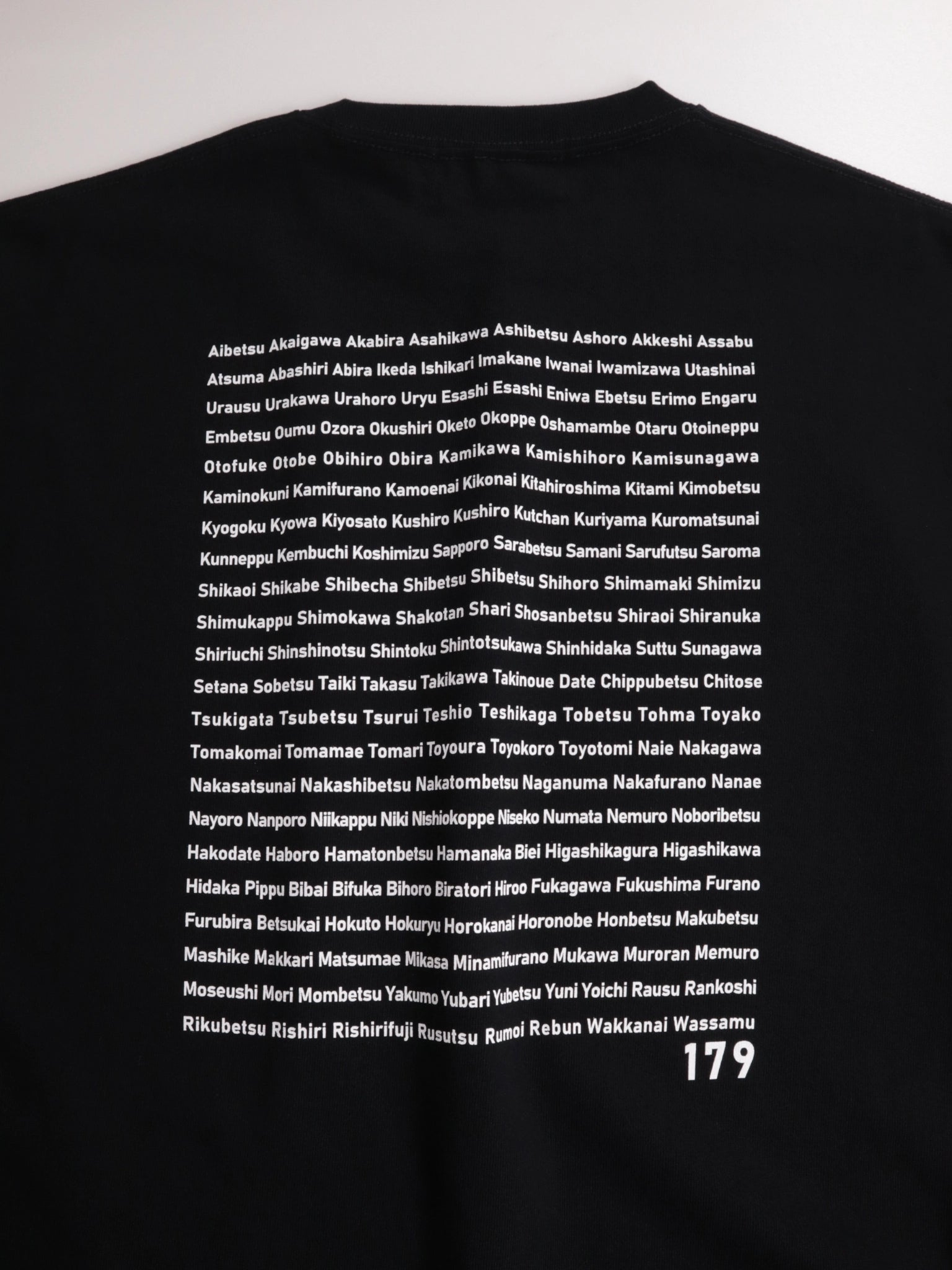 "179" HOKKAIDO LONG SLEEVE TEE -  Heavy 9.1oz