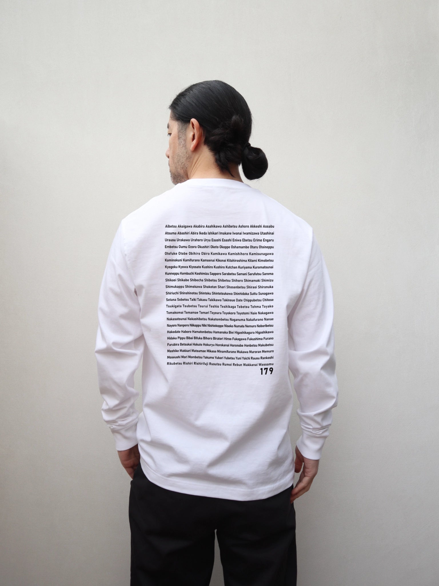 "179" HOKKAIDO LONG SLEEVE TEE - Mid 6.2oz