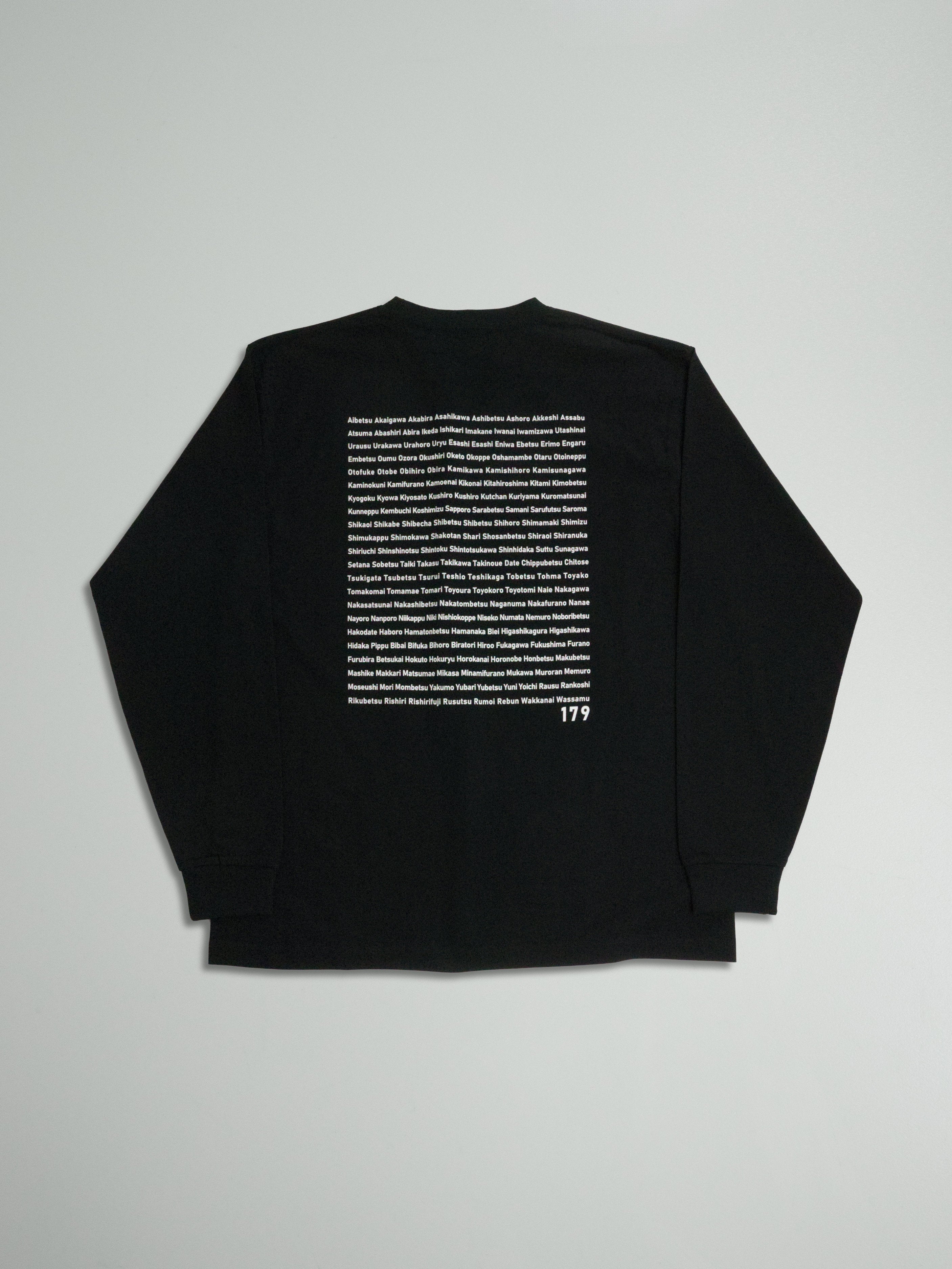 "179" HOKKAIDO LONG SLEEVE TEE - Mid 6.2oz