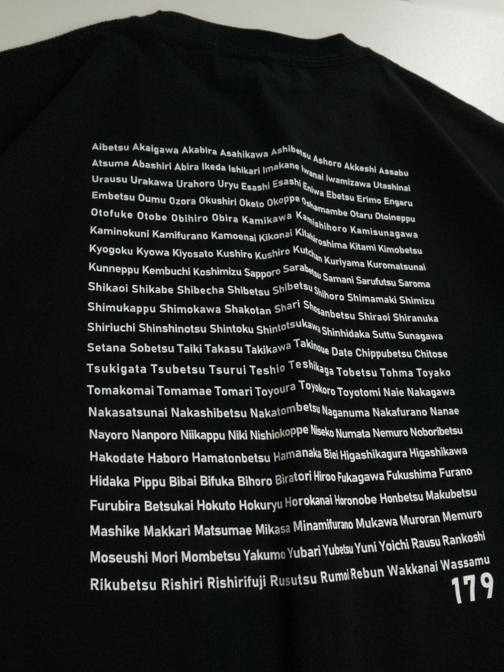 "179" HOKKAIDO LONG SLEEVE TEE - Mid 6.2oz