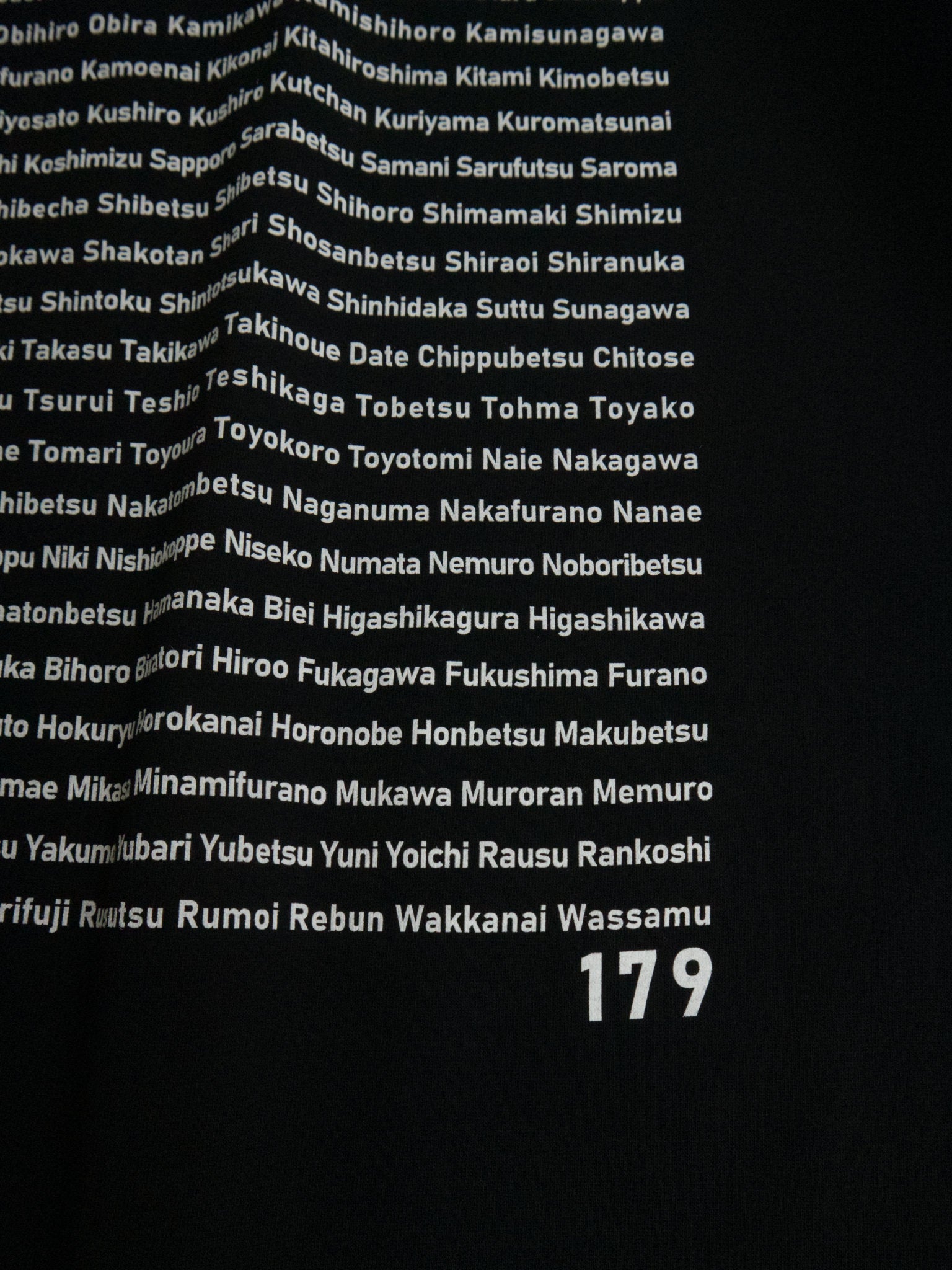"179" HOKKAIDO LONG SLEEVE TEE - Mid 6.2oz