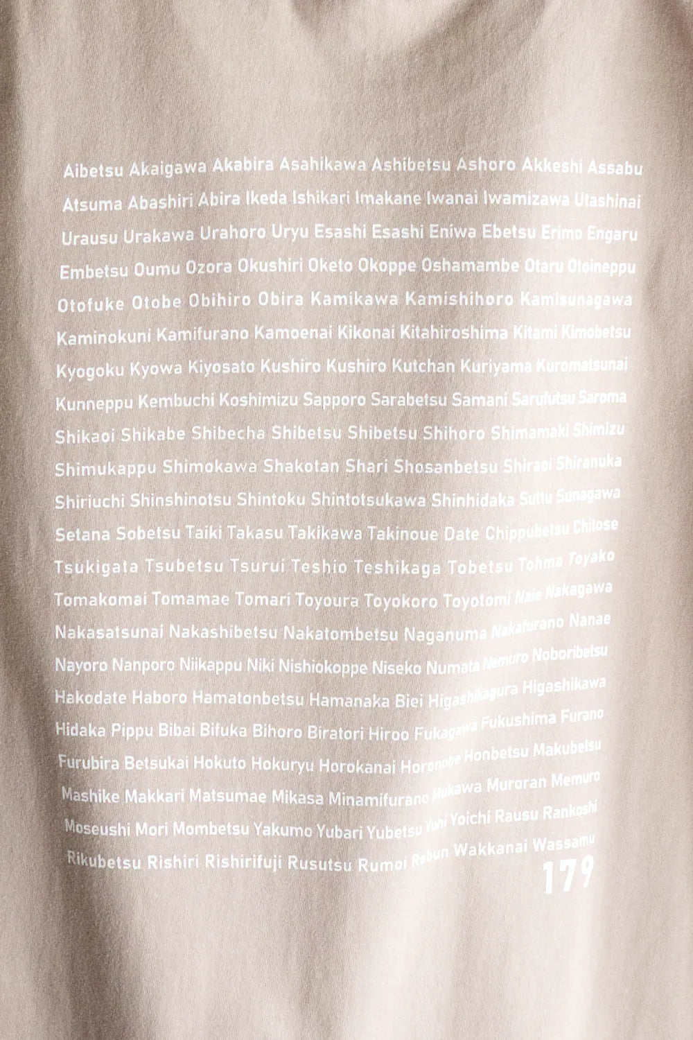 "179" HOKKAIDO TEE - 1 Week Limited