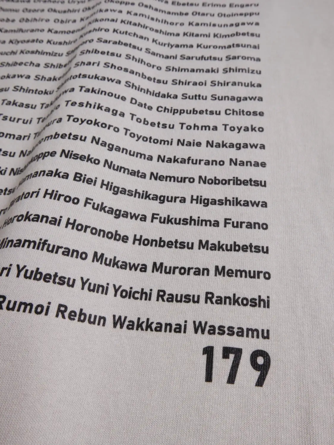 "179" HOKKAIDO TEE - Heavy 9.1oz
