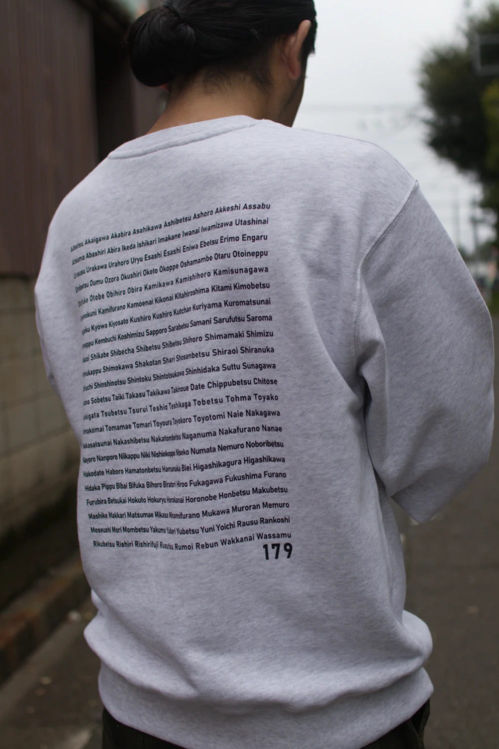 "179" HOKKAIDO CREW SWEAT - Mid 12.7oz