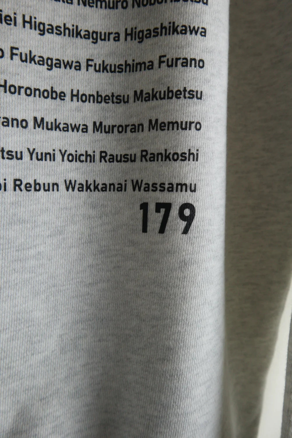 "179" HOKKAIDO CREW SWEAT - Mid 12.7oz