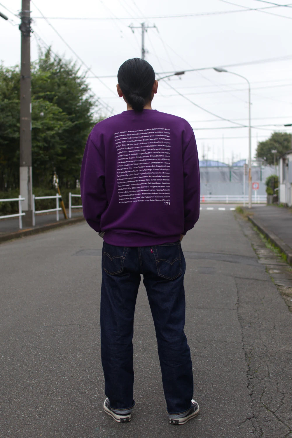 10月限定 "179" HOKKAIDO CREW SWEAT