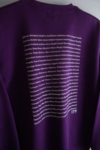 10月限定 "179" HOKKAIDO CREW SWEAT