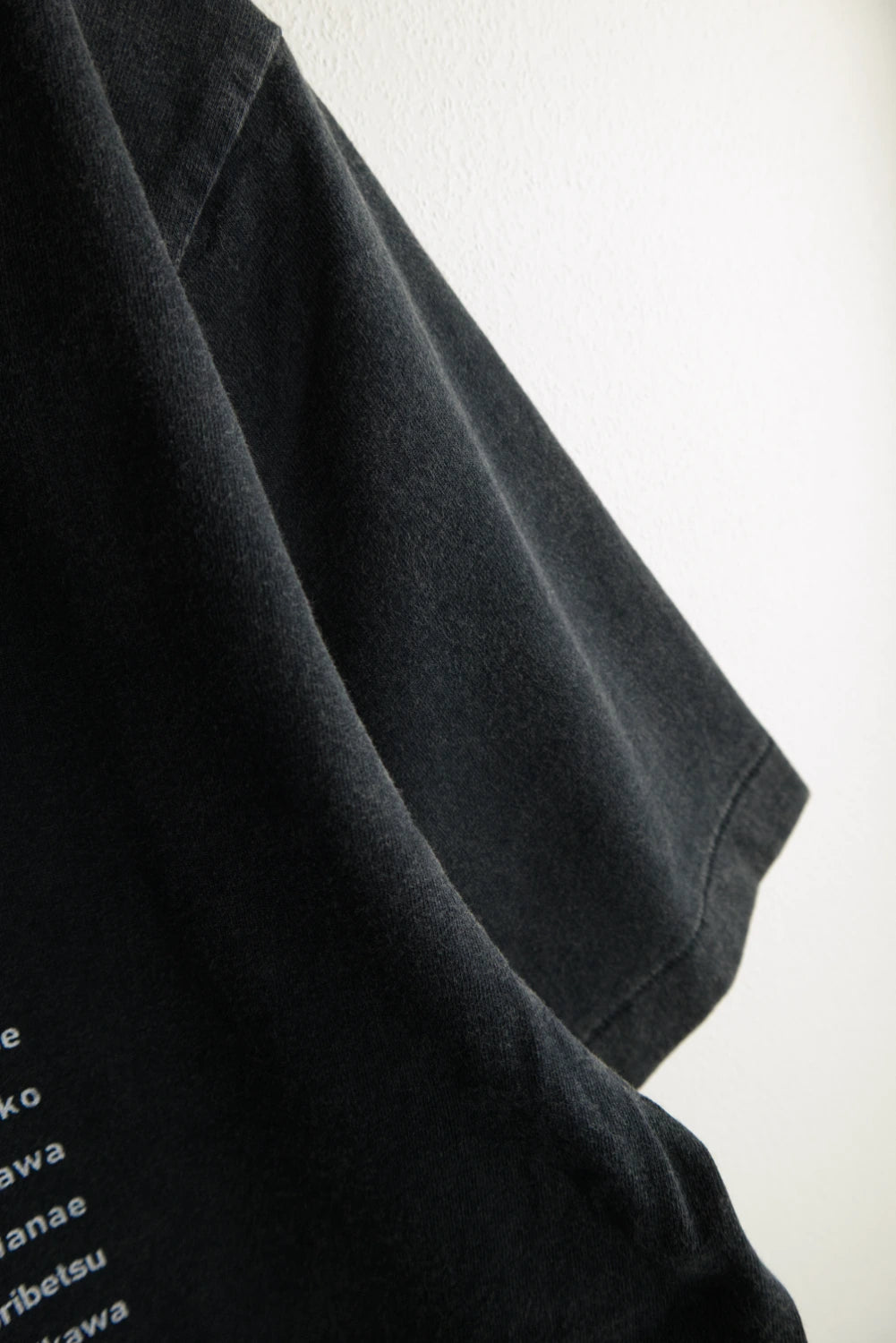 "179" HOKKAIDO TEE - Black Wash - 7月限定