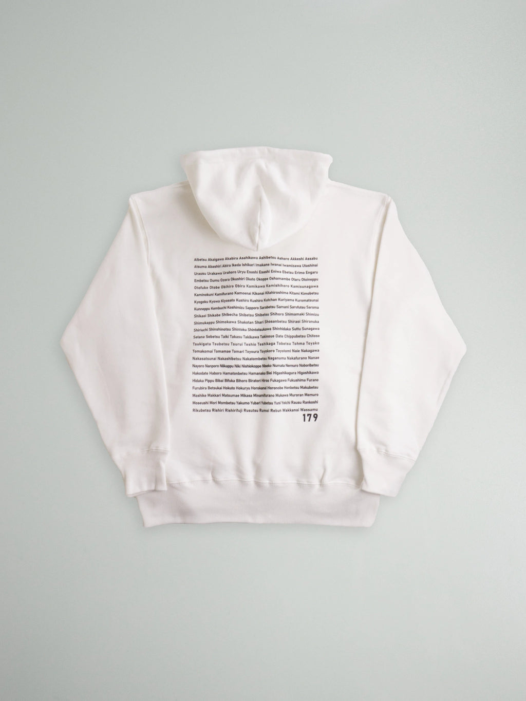"179" HOKKAIDO HOODIE - Mid 12.7oz