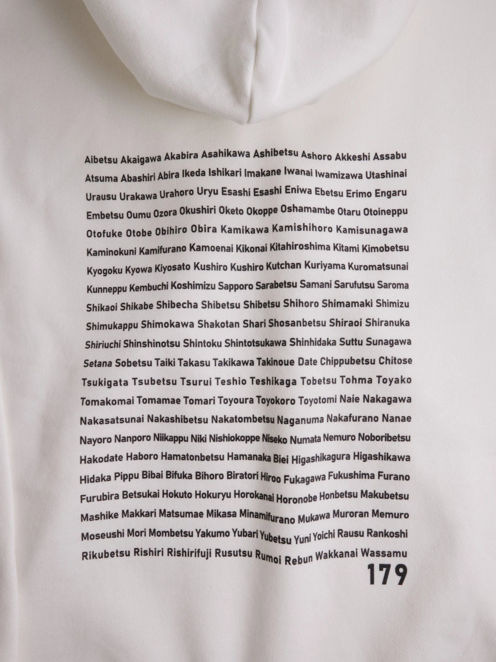 "179" HOKKAIDO HOODIE - Mid 12.7oz