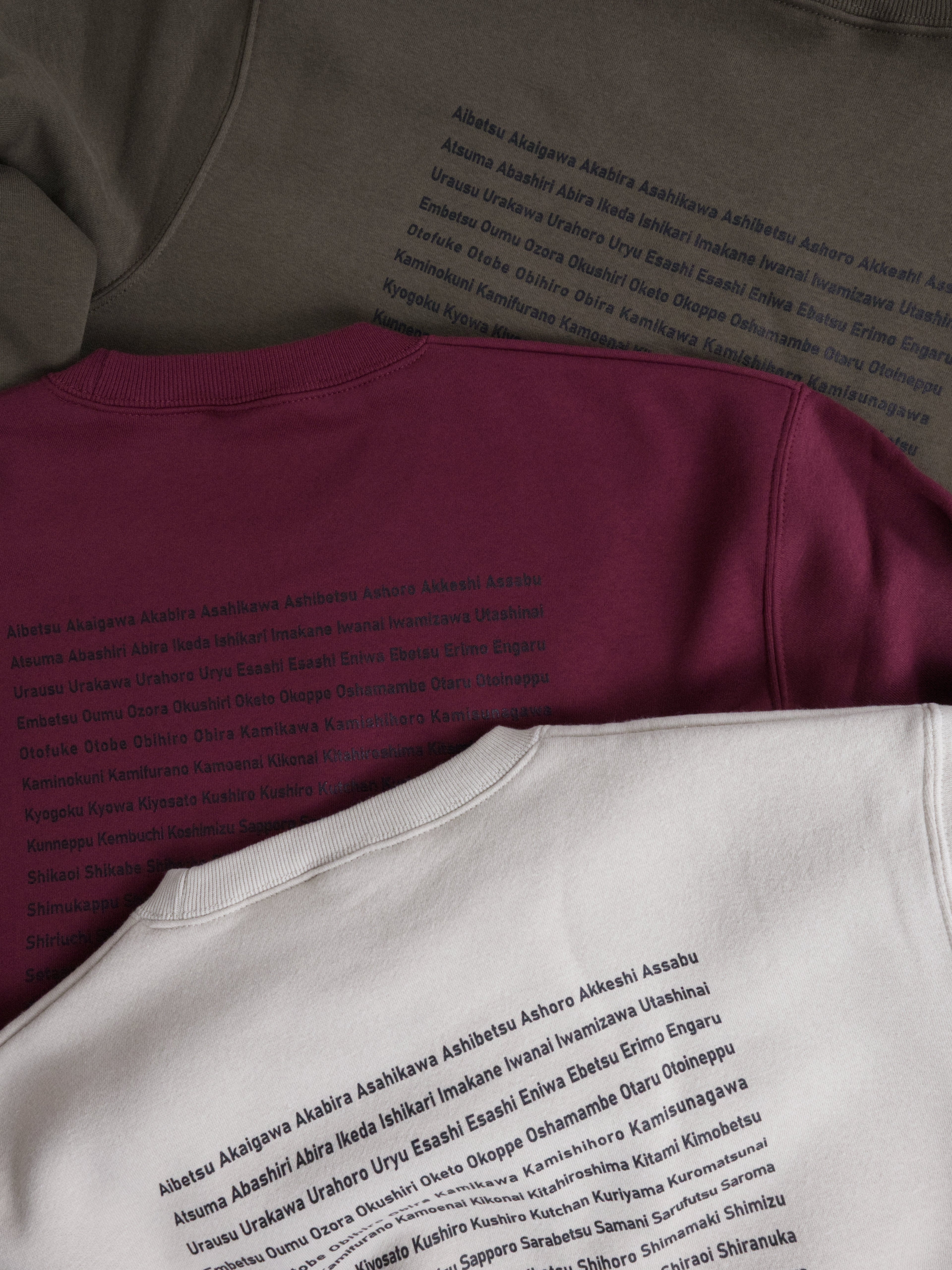 "179" HOKKAIDO CREW SWEAT