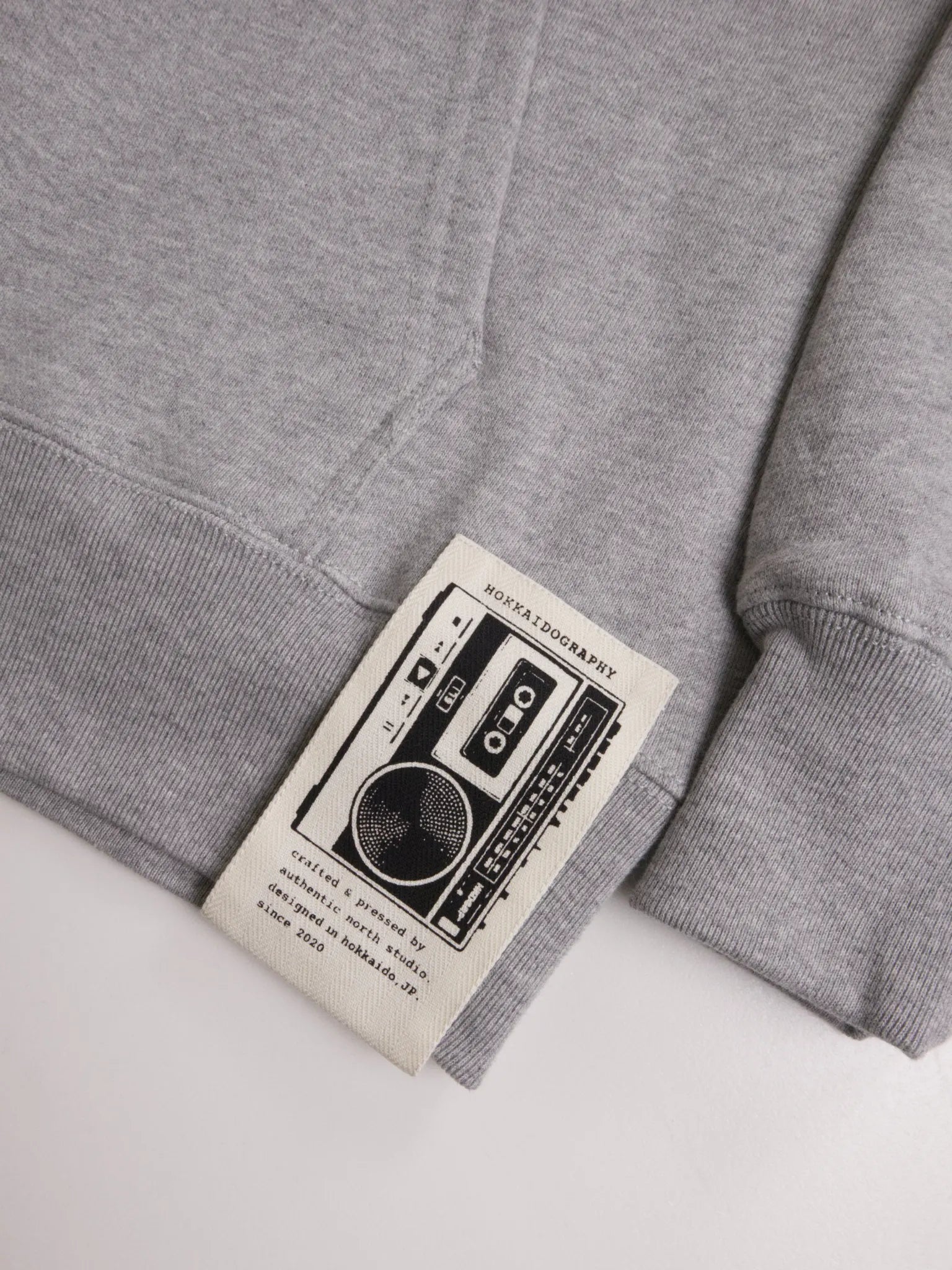 "AUTHENTIC NORTH TAPE" HOODIE