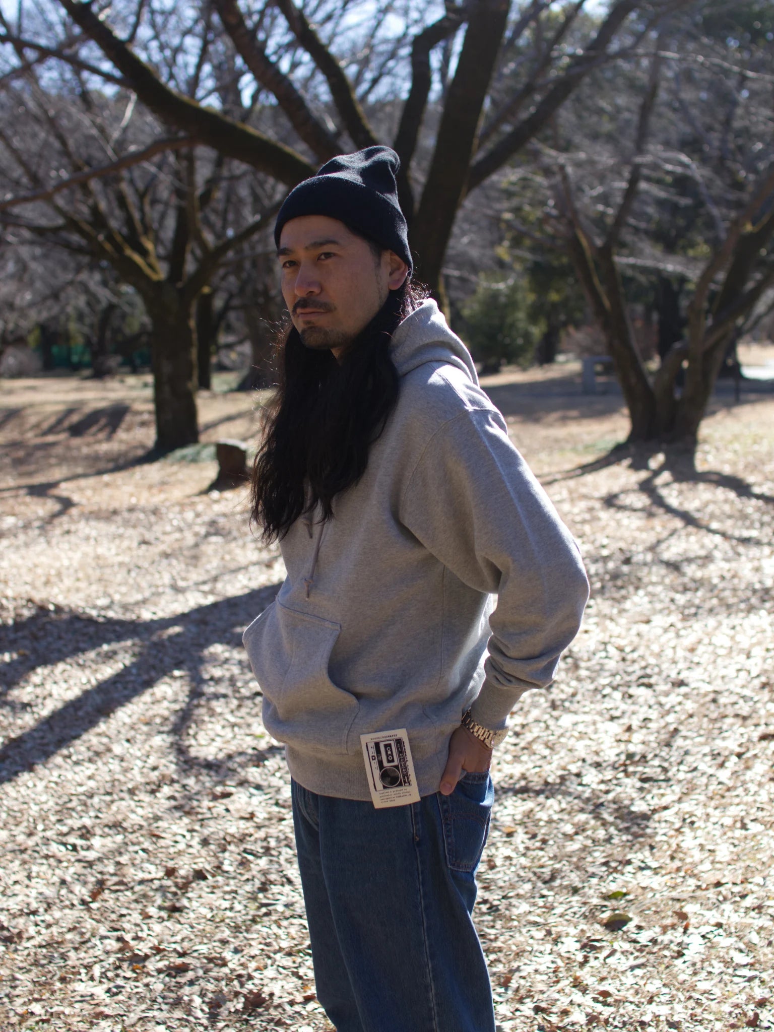 "AUTHENTIC NORTH TAPE" HOODIE