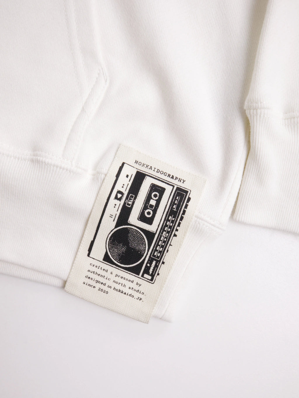 "AUTHENTIC NORTH TAPE" HOODIE