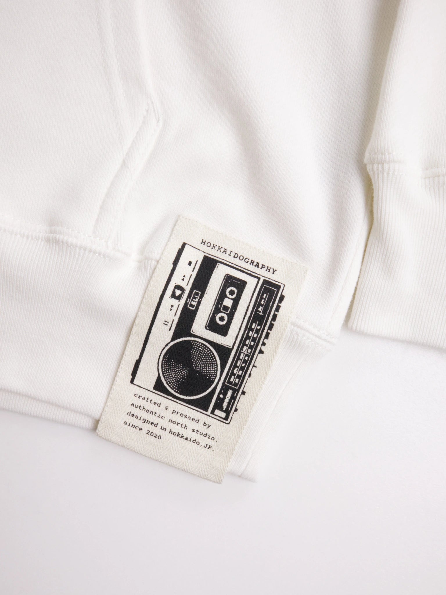"AUTHENTIC NORTH TAPE" HOODIE