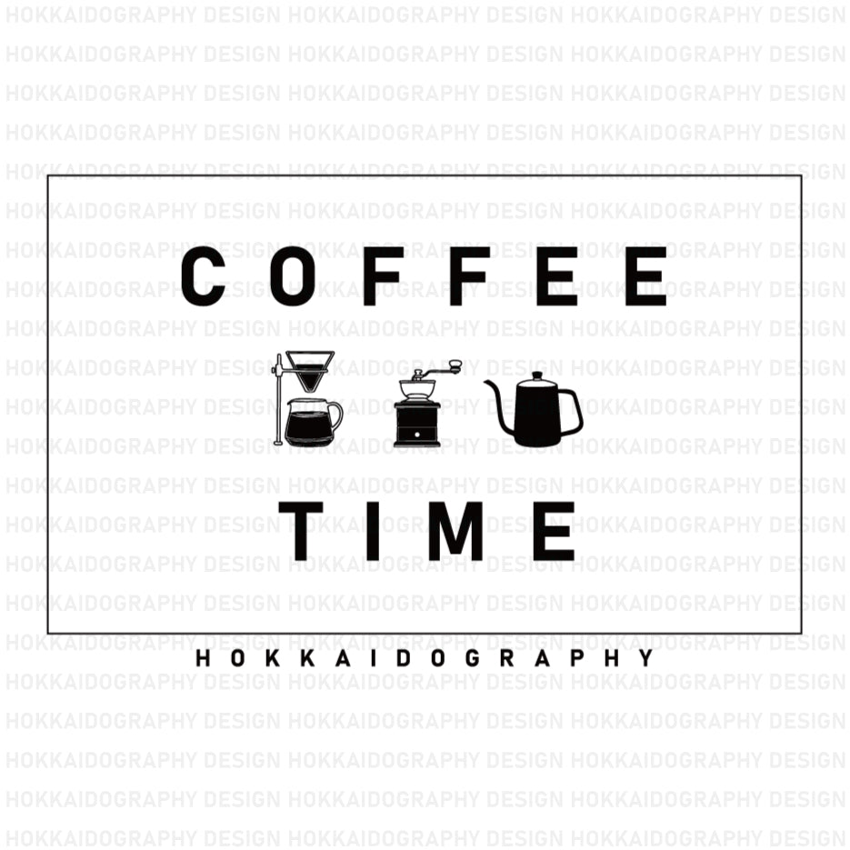 UNISEX COFFEE TIME Tシャツ