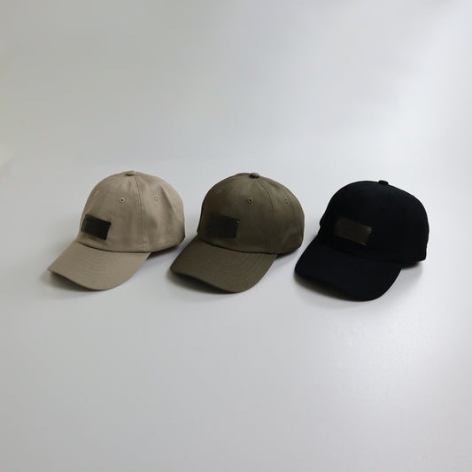 HKDGRP "LEATHER EMBLEM" CAP LOW-PROFILE