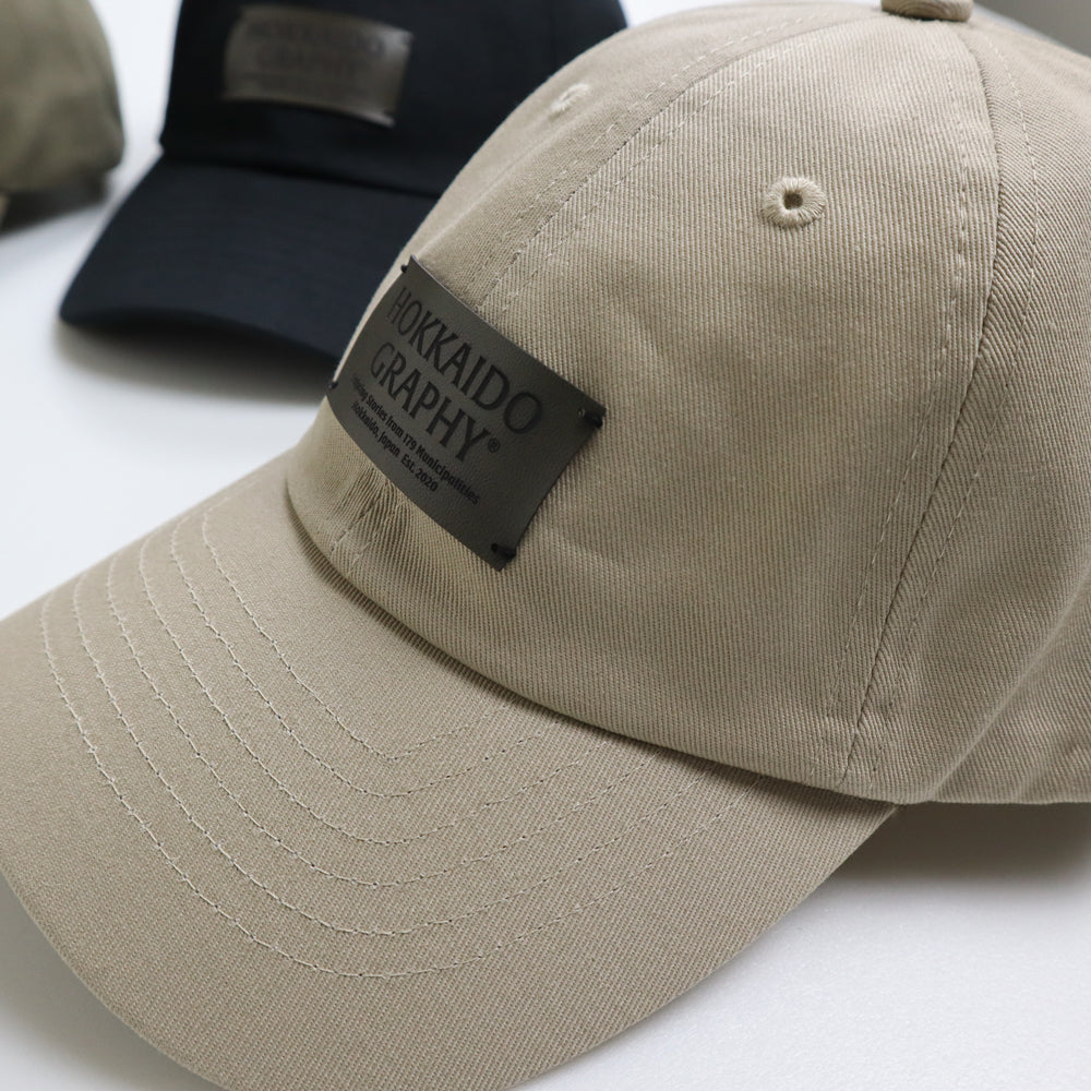 HKDGRP "LEATHER EMBLEM" CAP LOW-PROFILE