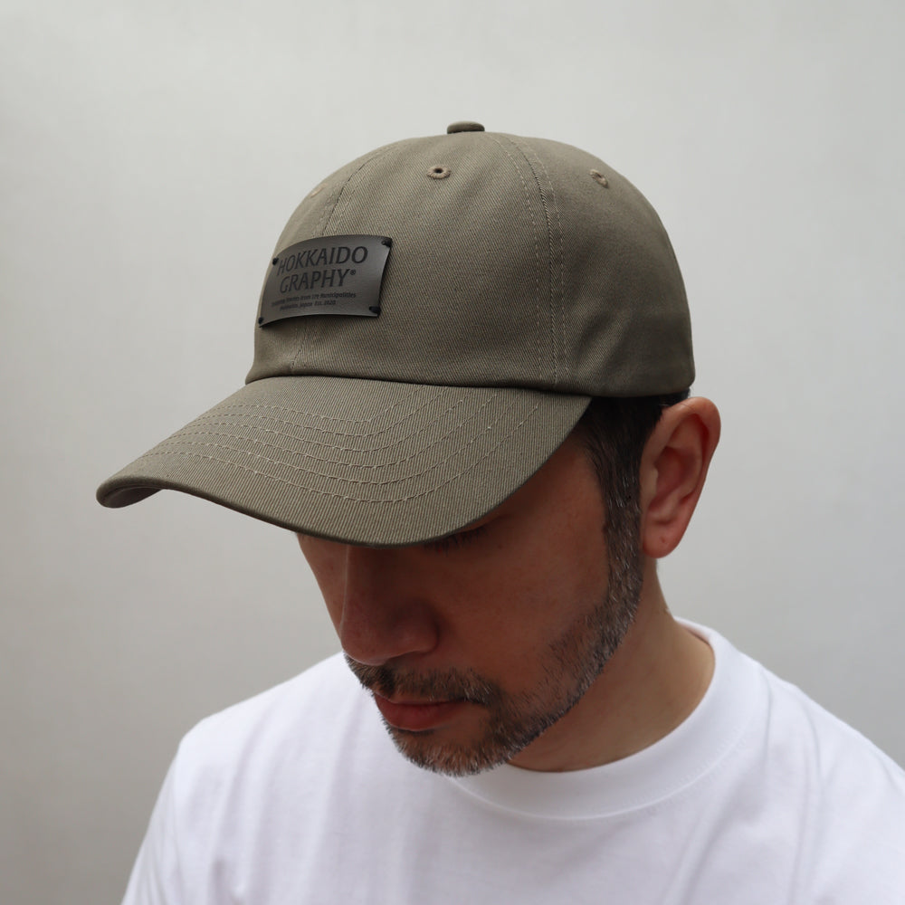 HKDGRP "LEATHER EMBLEM" CAP LOW-PROFILE