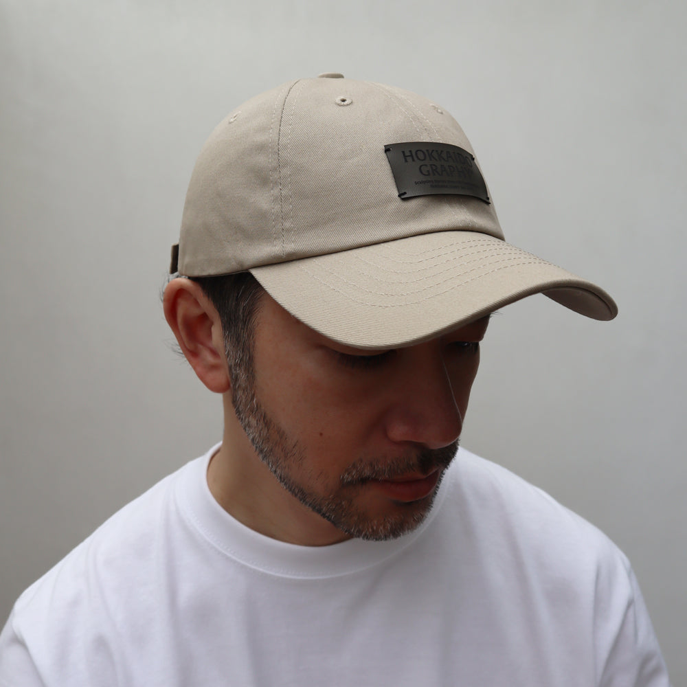HKDGRP "LEATHER EMBLEM" CAP LOW-PROFILE