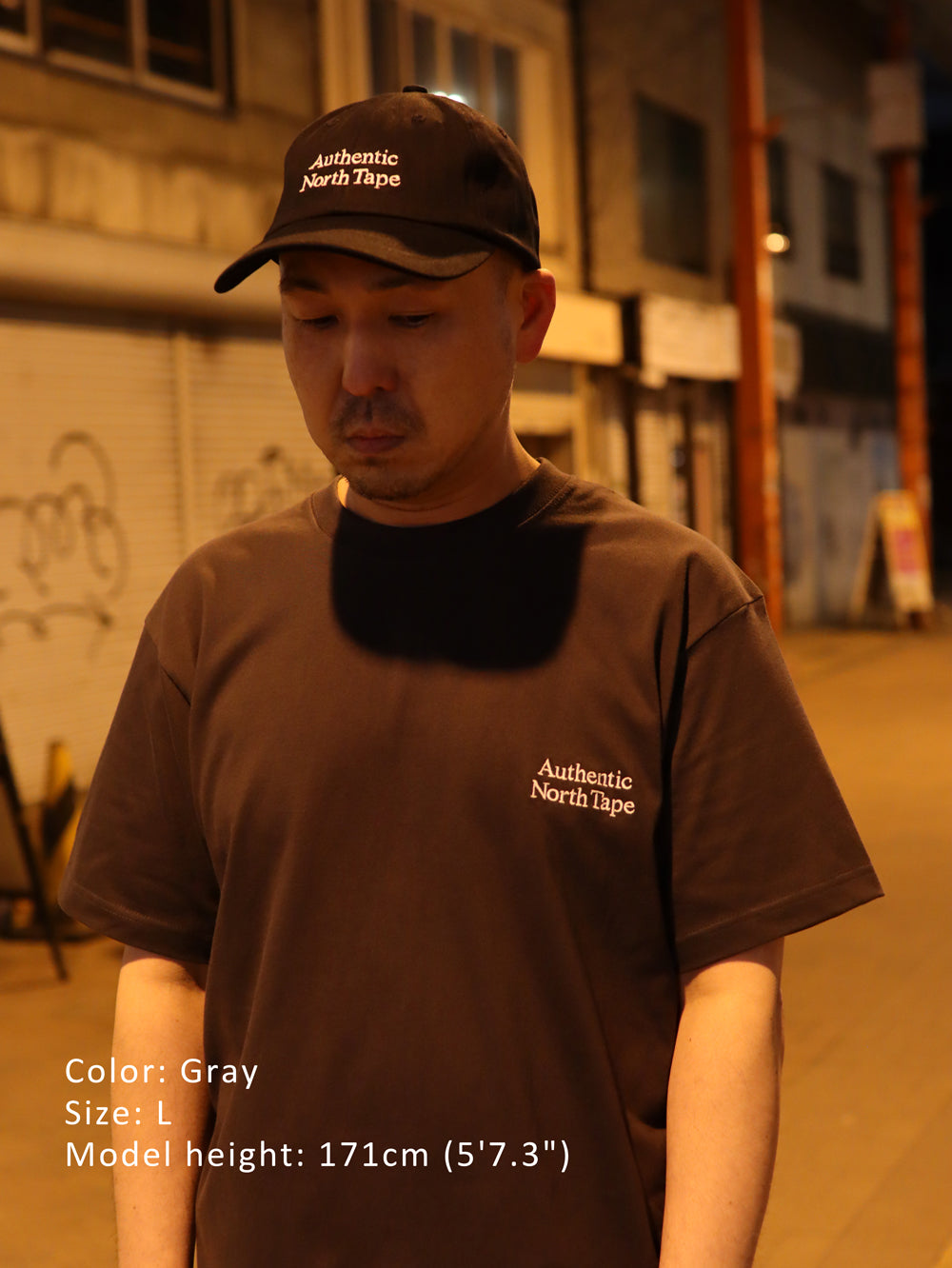 "AUTHENTIC NORTH TAPE" TEE