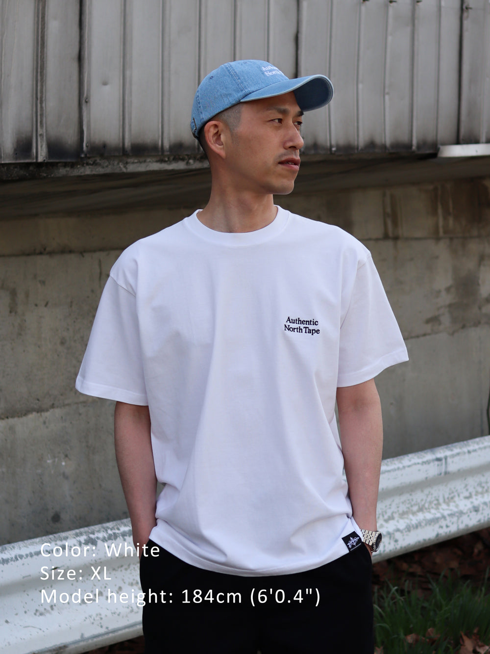 "AUTHENTIC NORTH TAPE" TEE