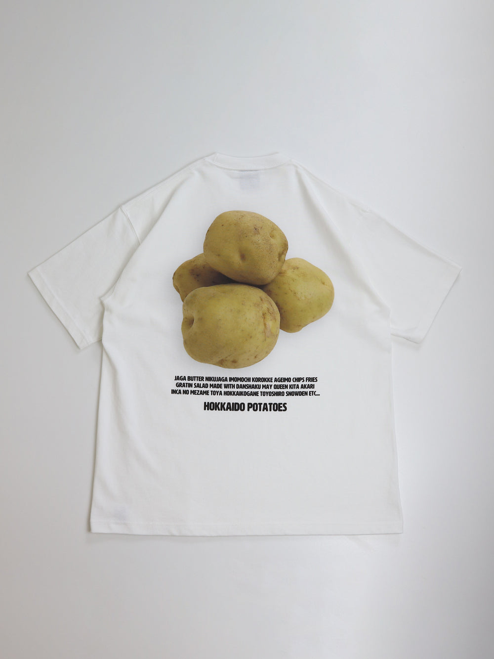 "HOKKAIDO POTATO" BIG WEIGHT TEE 9.1oz