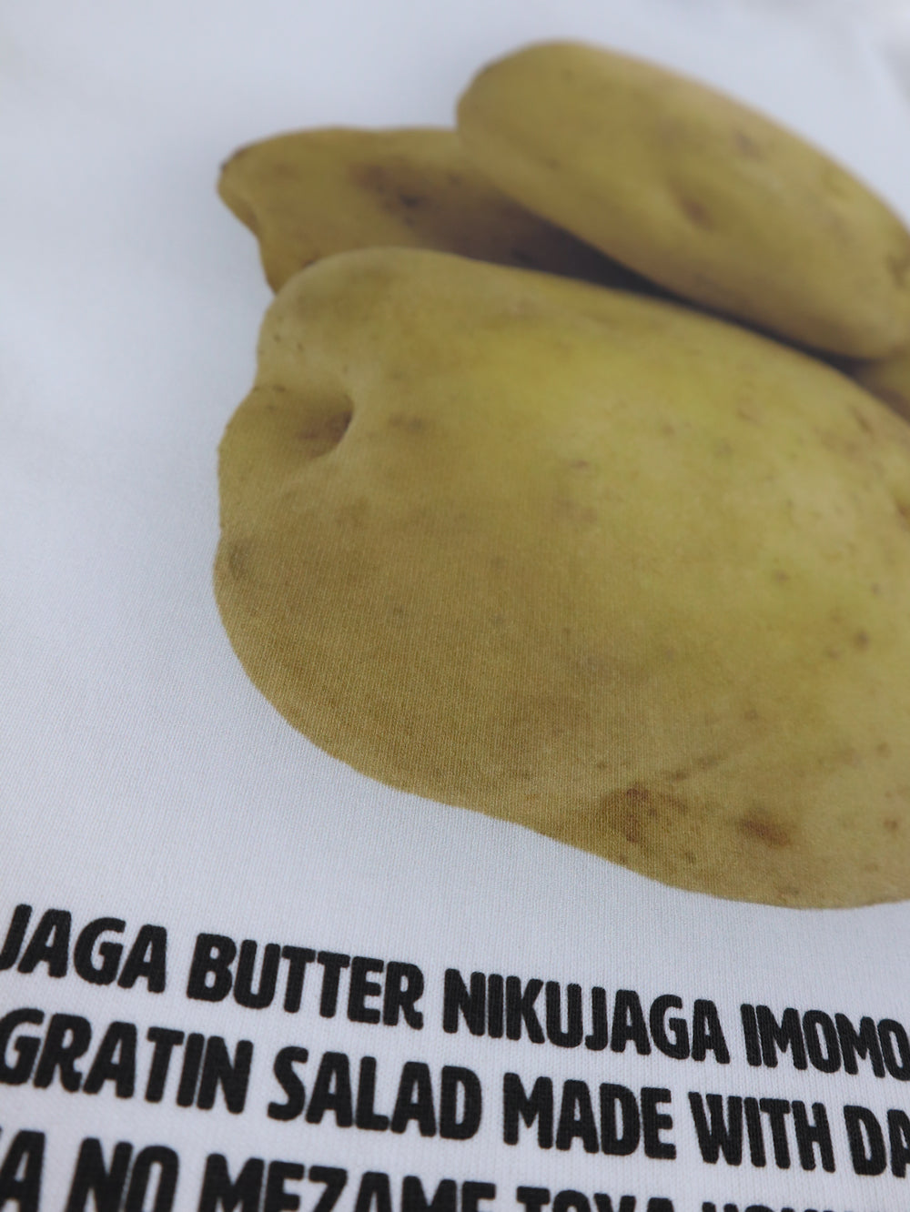 "HOKKAIDO POTATO" BIG WEIGHT TEE 9.1oz