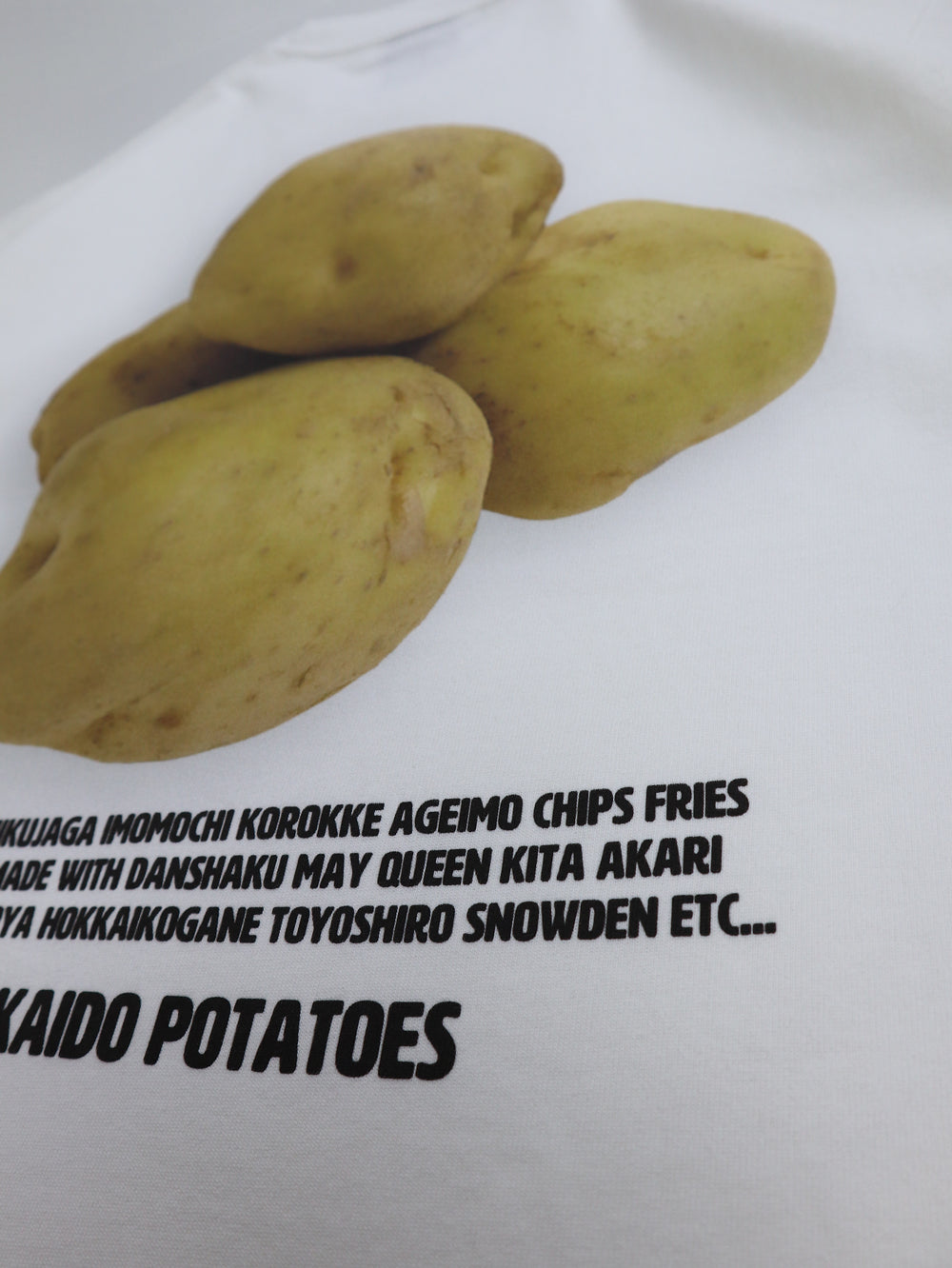 "HOKKAIDO POTATO" BIG WEIGHT TEE 9.1oz