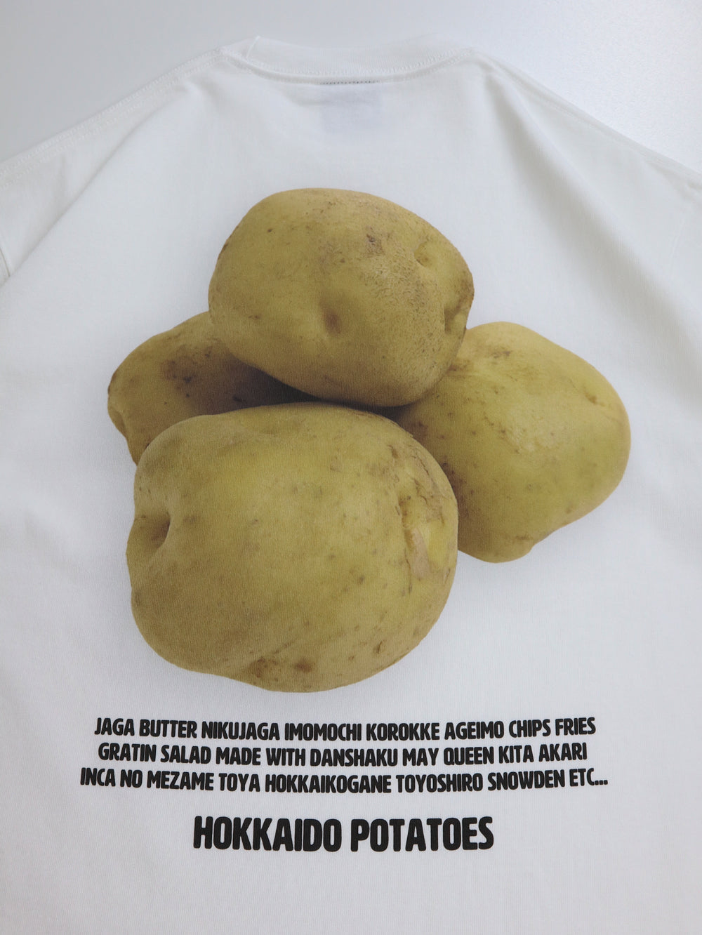 "HOKKAIDO POTATO" BIG WEIGHT TEE 9.1oz