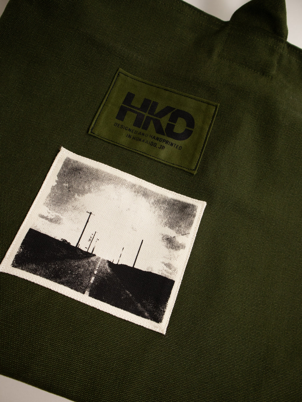 "LONG TRAIL" CANVAS BAG